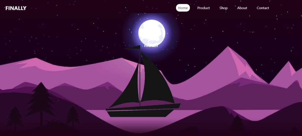 موقع تصفّح طويل بتأثير A Scrolling Website